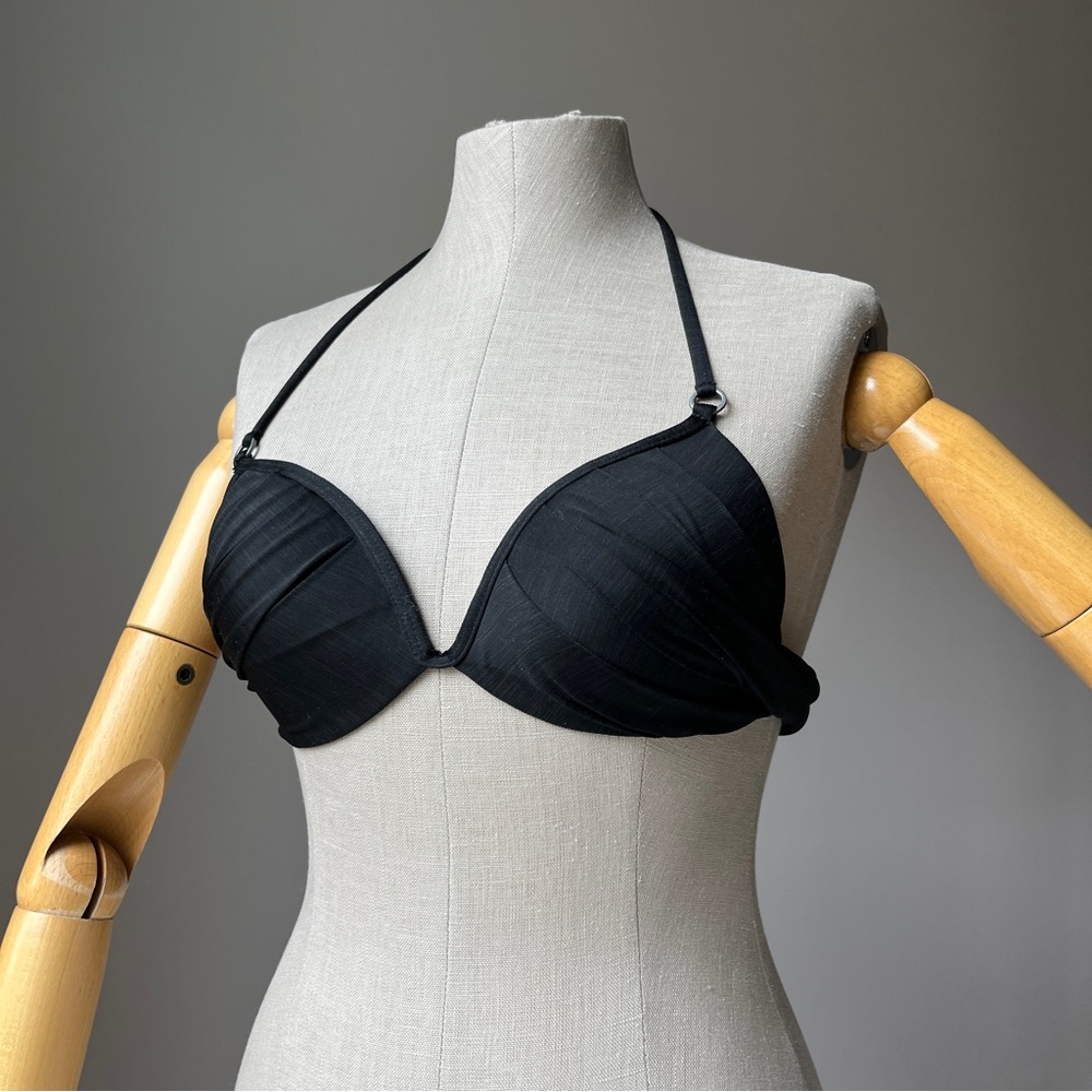 Multi Way Black Bikini Top